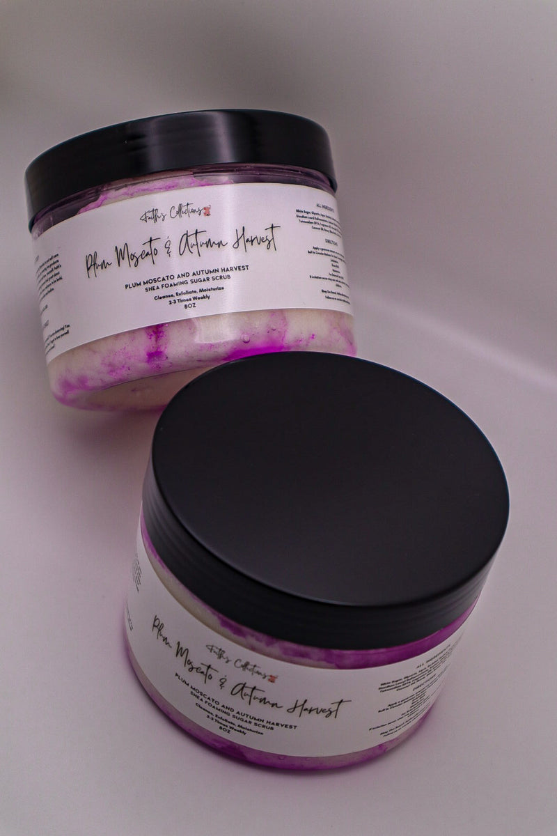 Plum Moscato & Autumn Harvest Shea Sugar Scrub