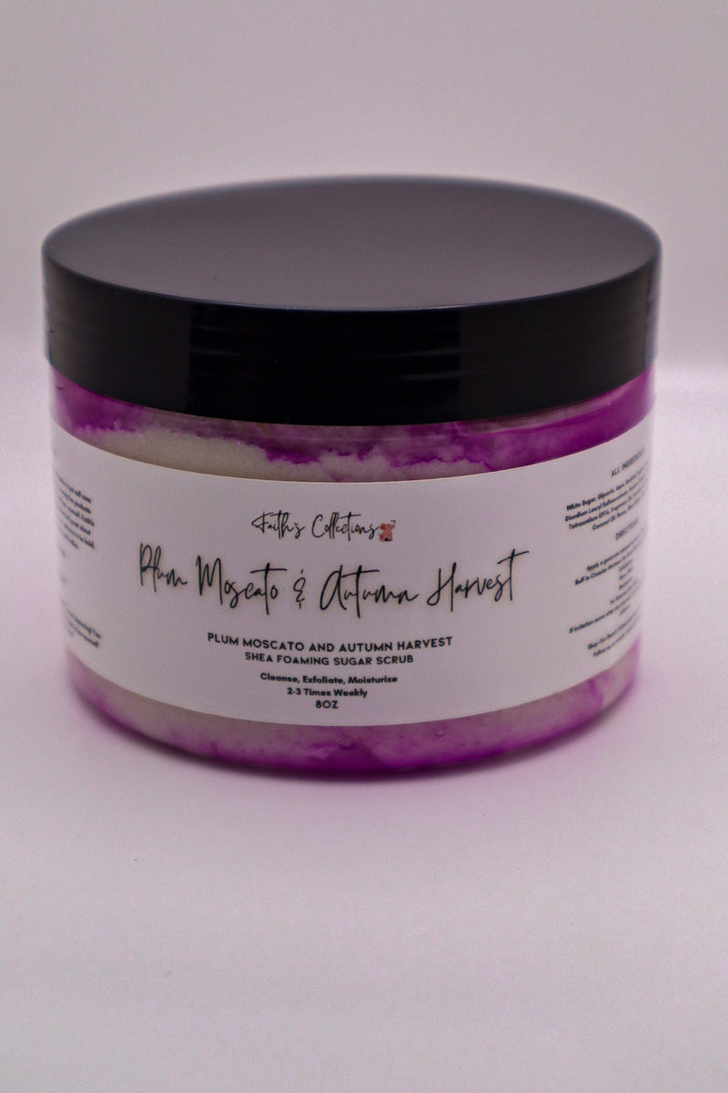 Plum Moscato & Autumn Harvest Shea Sugar Scrub