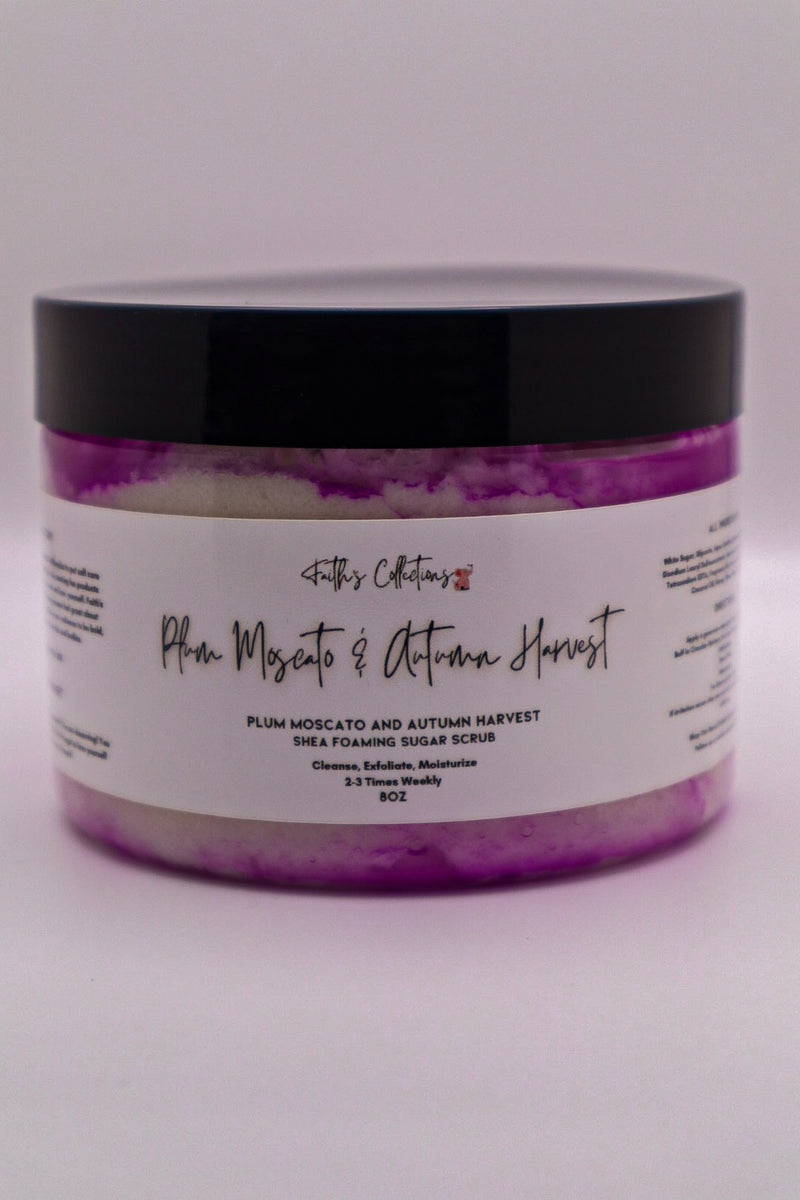Plum Moscato & Autumn Harvest Shea Sugar Scrub
