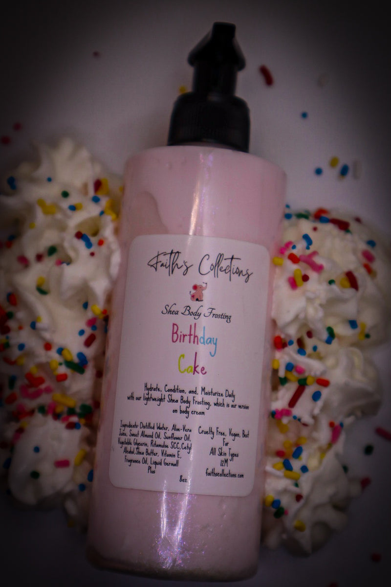 Birthday Cake Shea Body Frosting