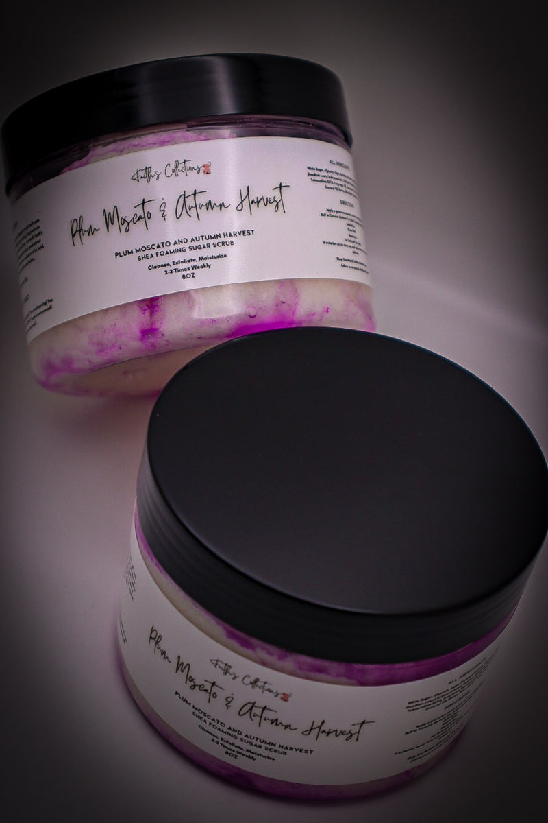 Plum Moscato & Autumn Harvest Shea Sugar Scrub