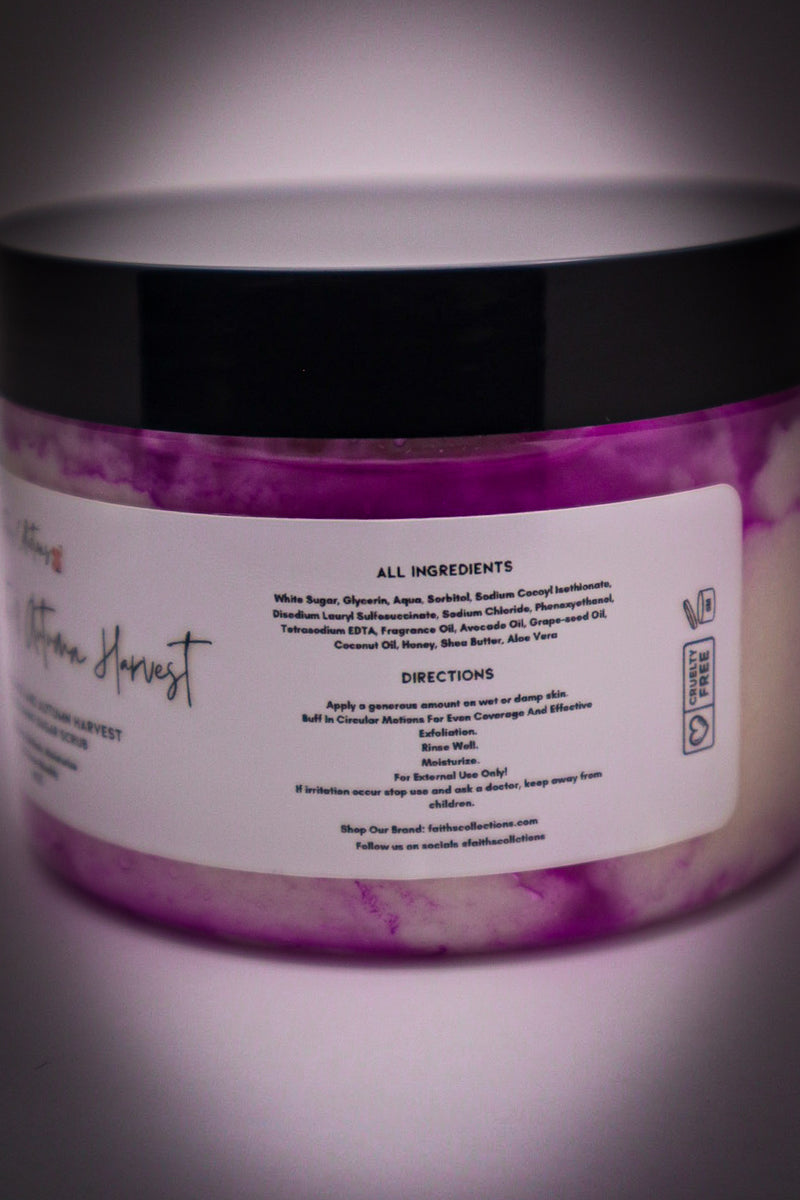 Plum Moscato & Autumn Harvest Shea Sugar Scrub