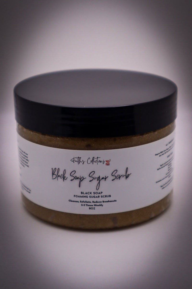 Black Soap Sugar Scrub