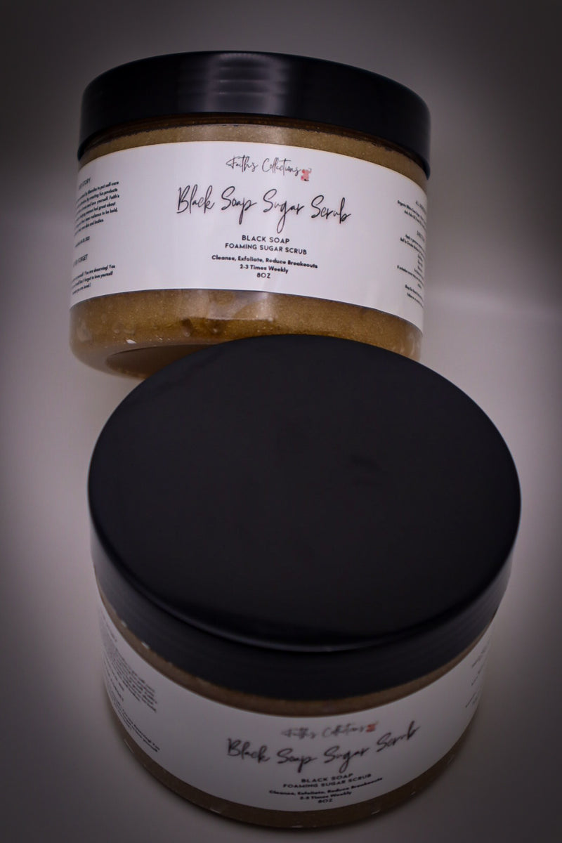 Black Soap Sugar Scrub