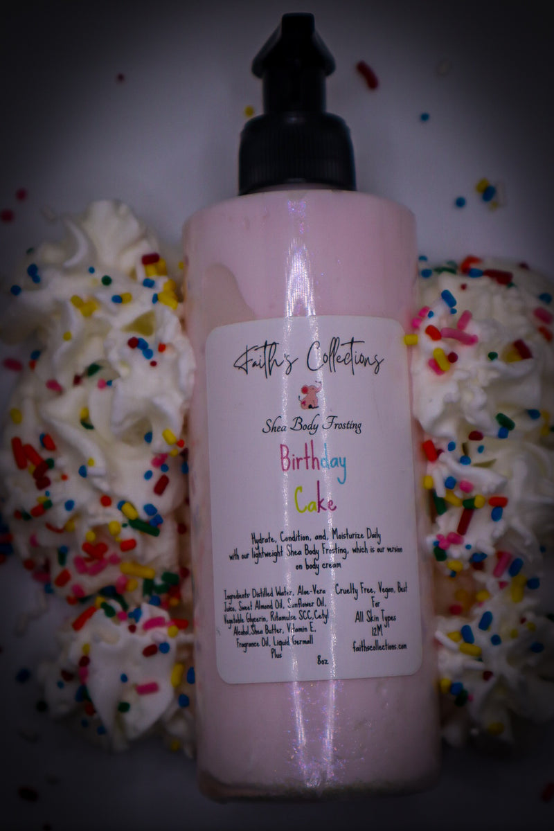 Birthday Cupcake Shea Body Frosting