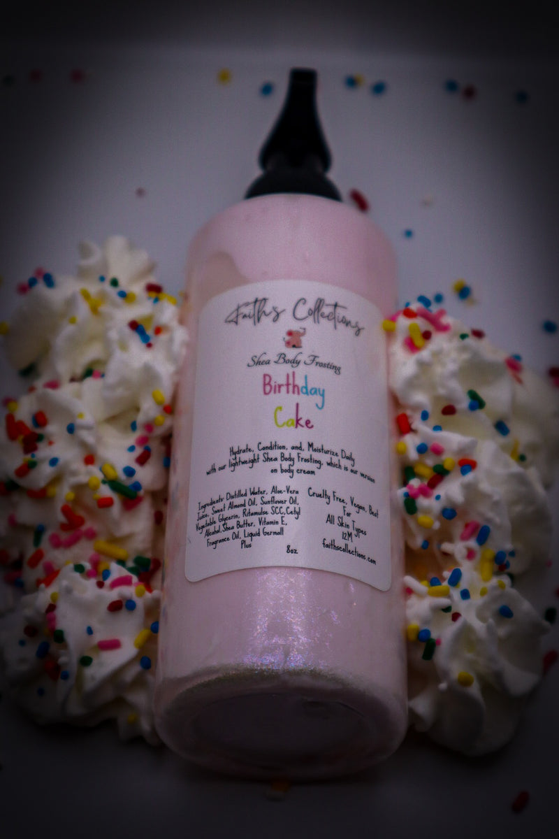 Birthday Cupcake Shea Body Frosting