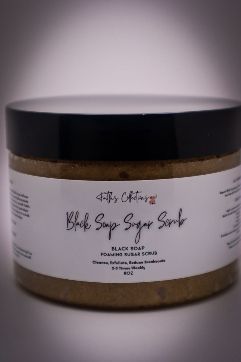 Black Soap Sugar Scrub