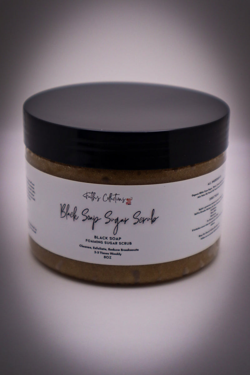 Black Soap Sugar Scrub