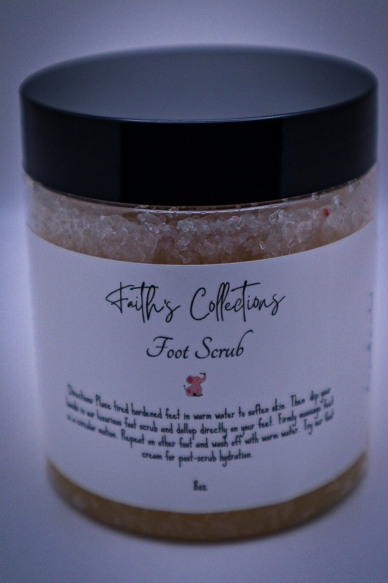 Colloidal Oatmeal Peppermint Salt Foot Scrub