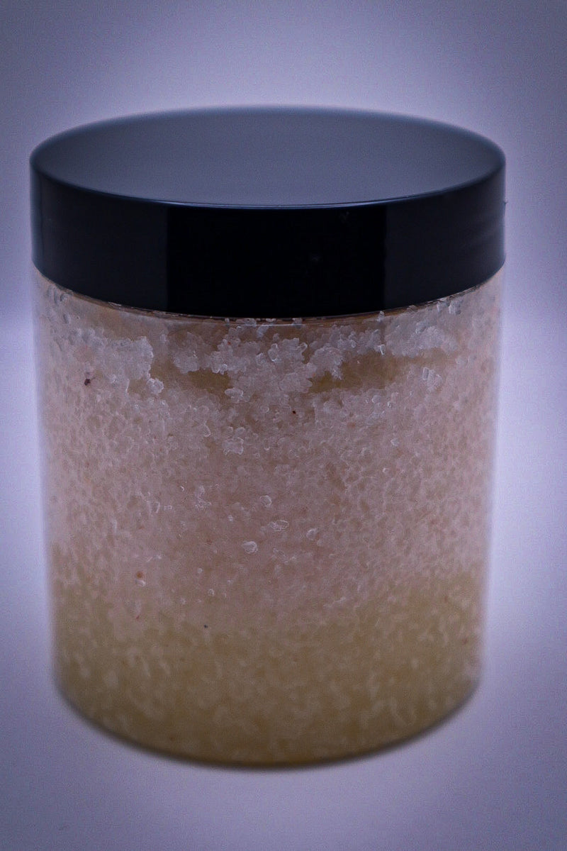 Colloidal Oatmeal Peppermint Salt Foot Scrub