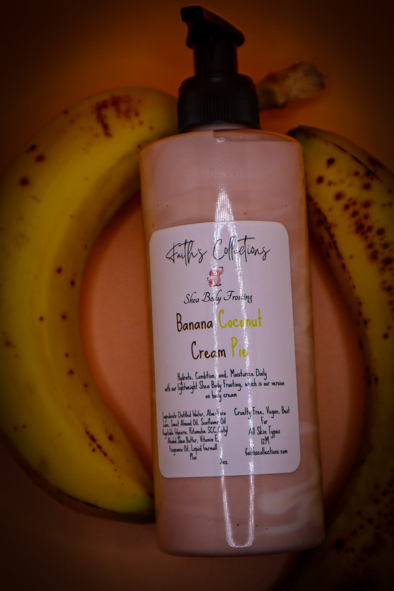 Banana Coconut Cream Pie Body Frosting