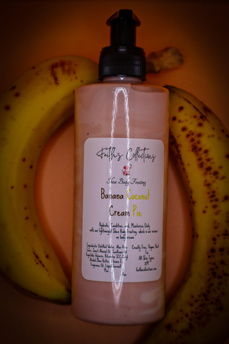 Banana Coconut Cream Pie Body Frosting