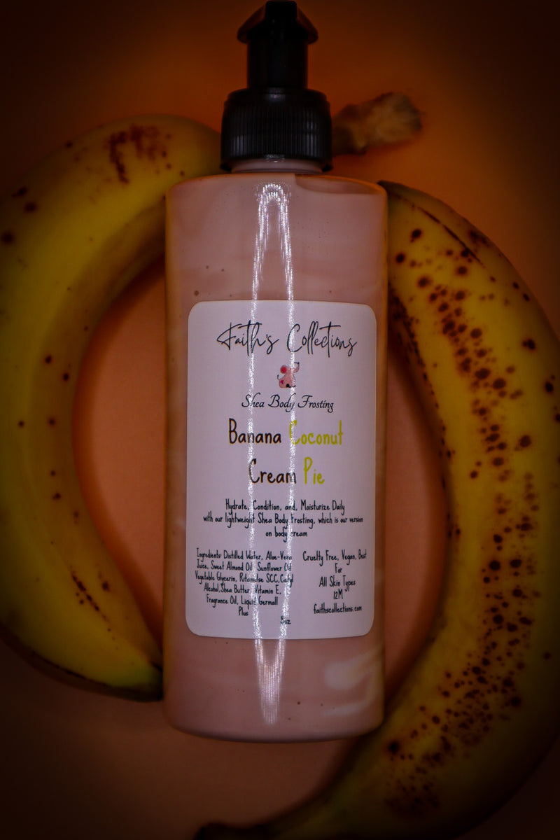 Banana Coconut Cream Pie Body Frosting