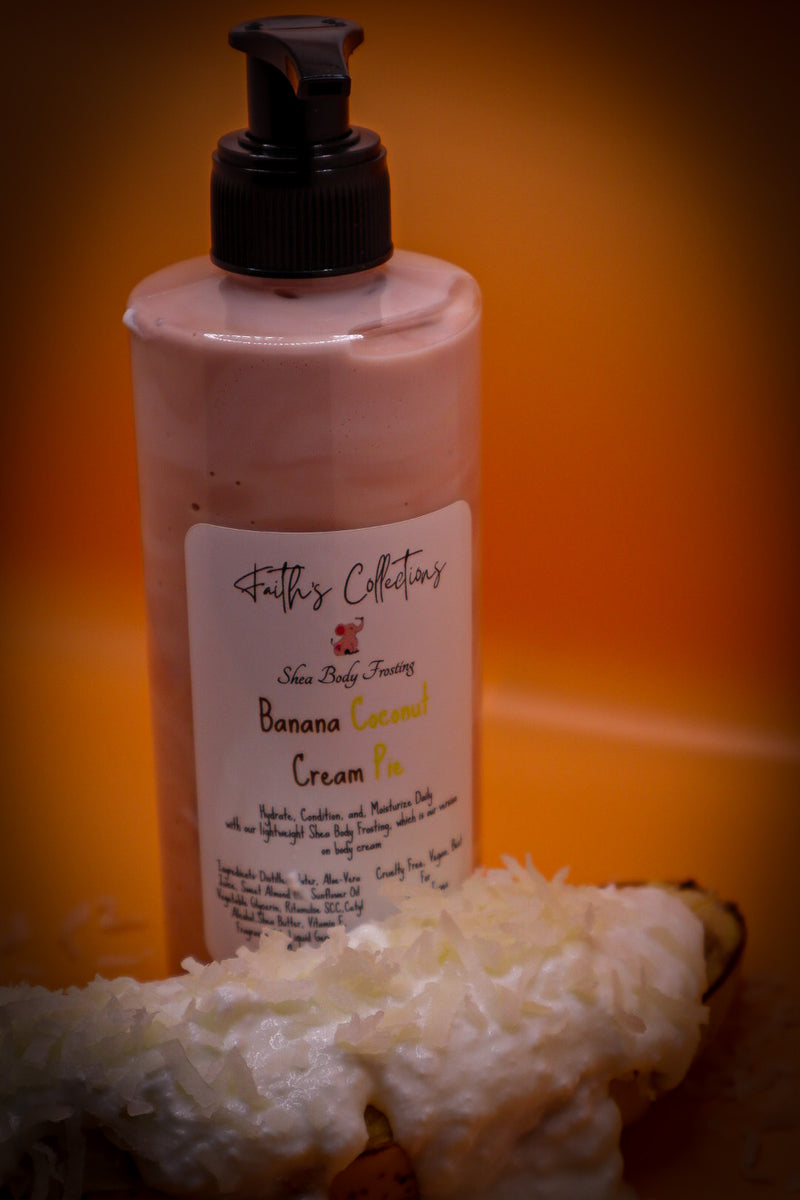 Banana Coconut Cream Pie Body Frosting