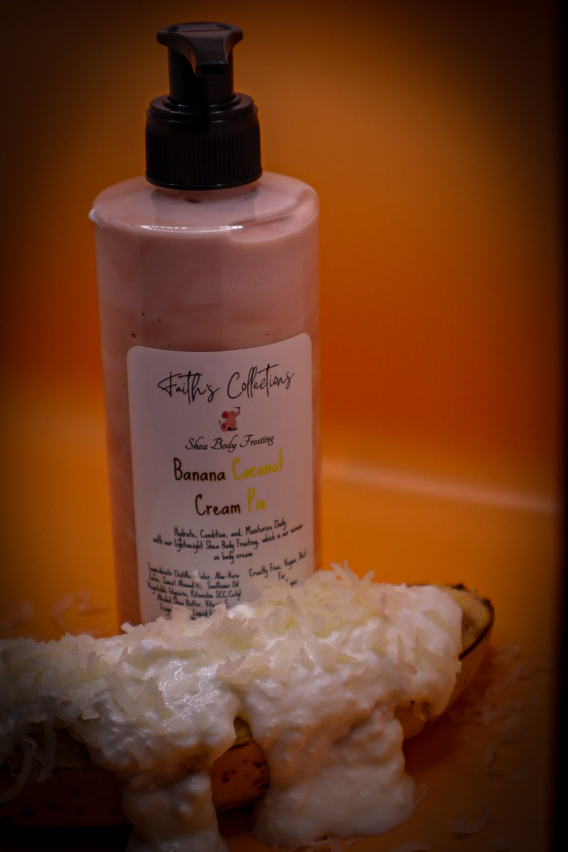 Banana Coconut Cream Pie Body Frosting