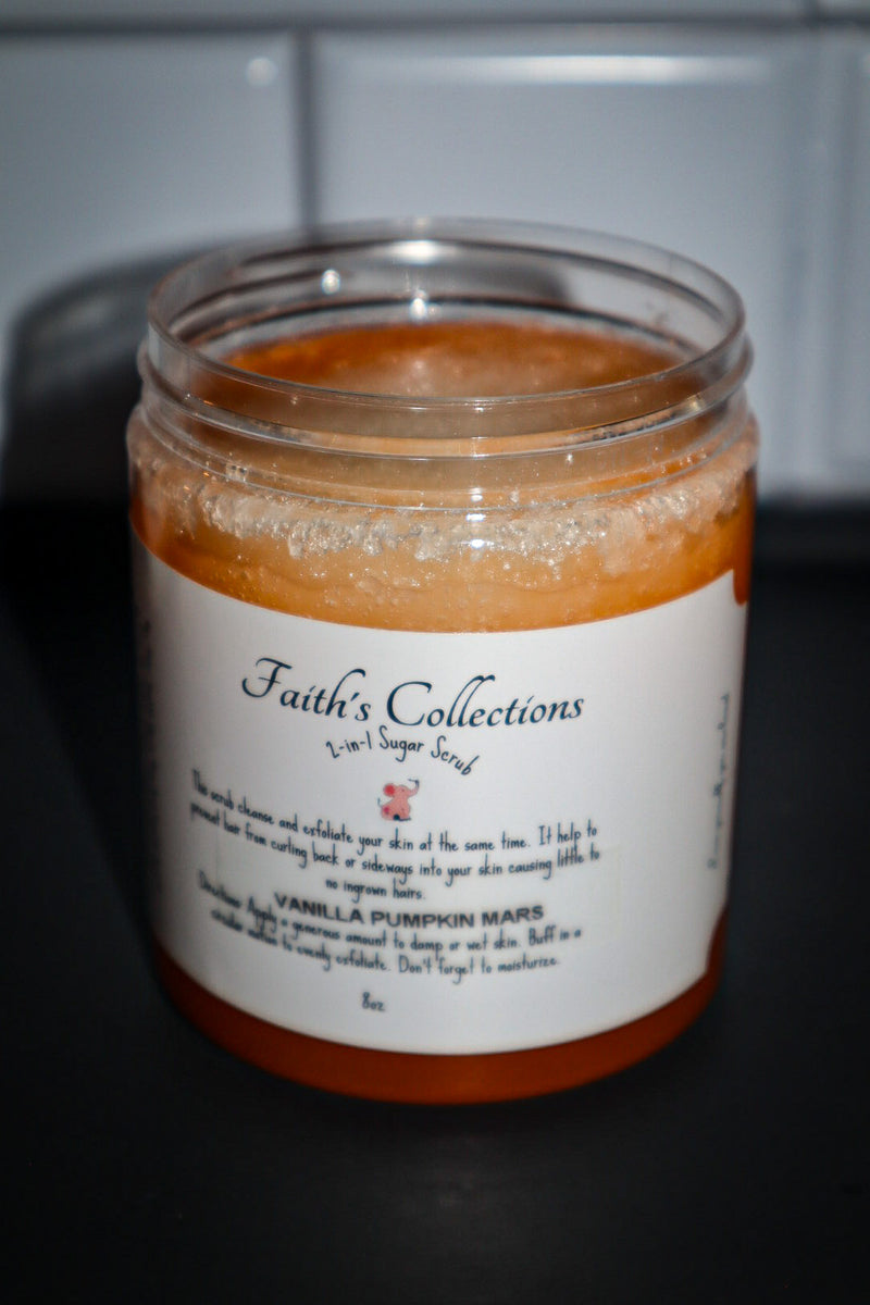 Vanilla Pumpkin Marshmallow Sugar Scrub