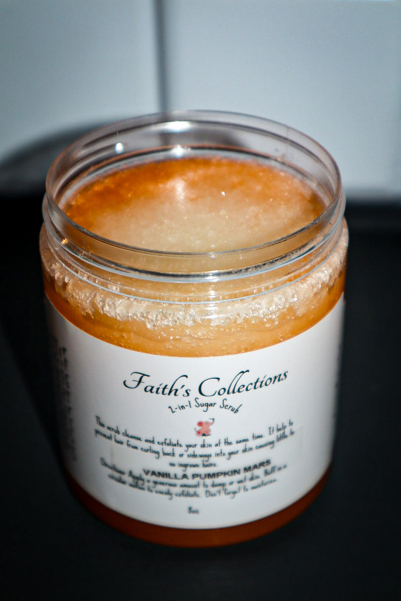 Vanilla Pumpkin Marshmallow Sugar Scrub