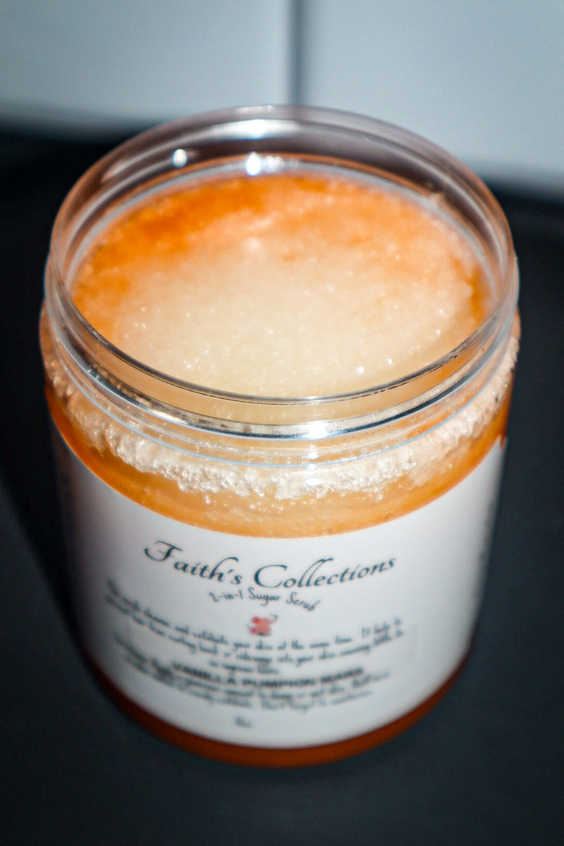 Vanilla Pumpkin Marshmallow Sugar Scrub