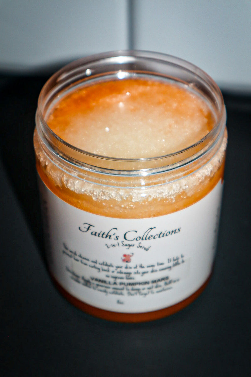 Vanilla Pumpkin Marshmallow Sugar Scrub