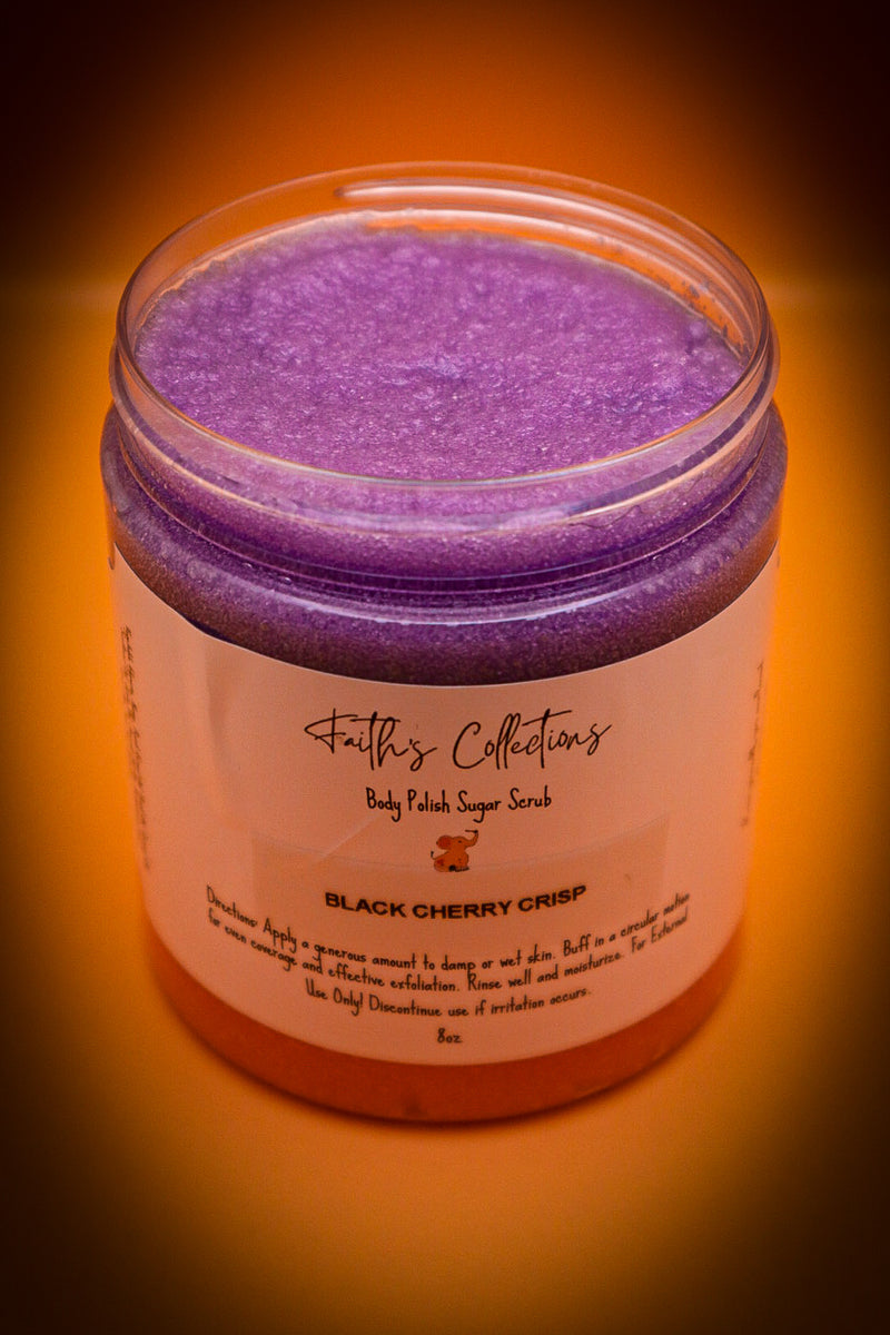 Black Cherry Crisp Sugar Scrub