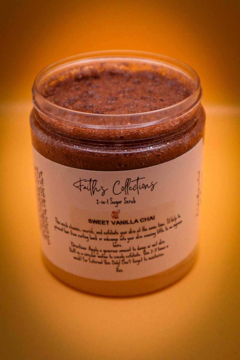 Sweet Vanilla Chai Sugar Scrub