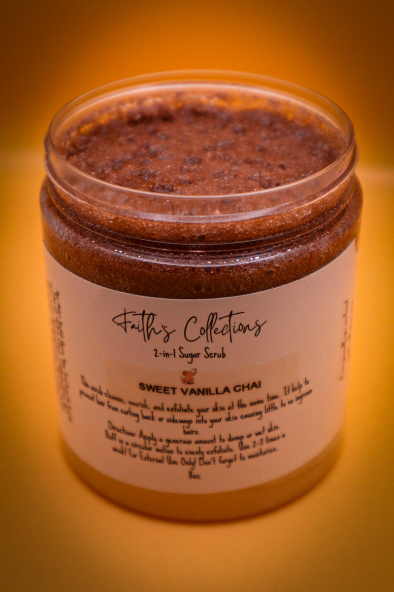 Sweet Vanilla Chai Sugar Scrub