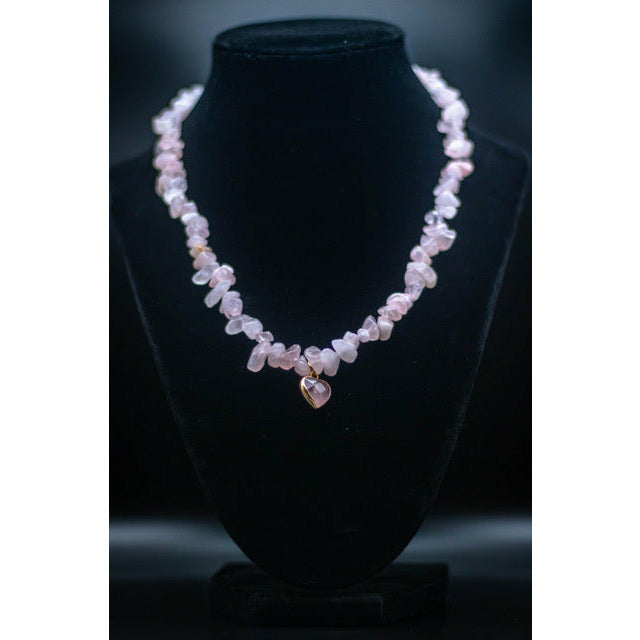 Charmed Rose Quartz Necklace