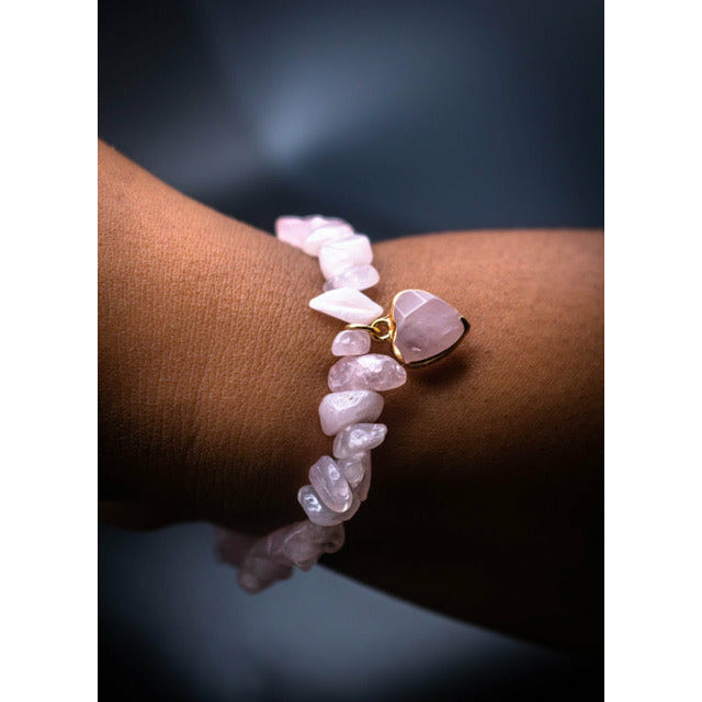 Charmed Rose Quartz Bracelet