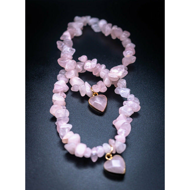 Charmed Rose Quartz Bracelet