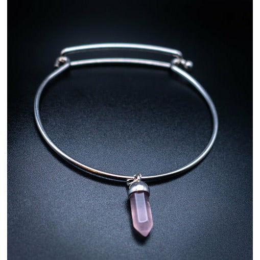 Rose Quartz Bangle