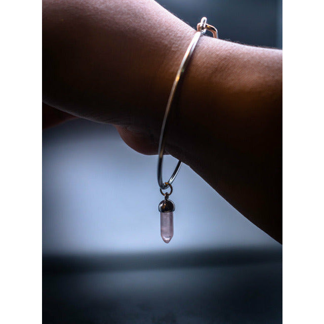 Rose Quartz Bangle