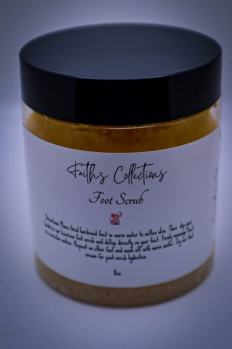 Blooming Lily Salt Foot Scrub