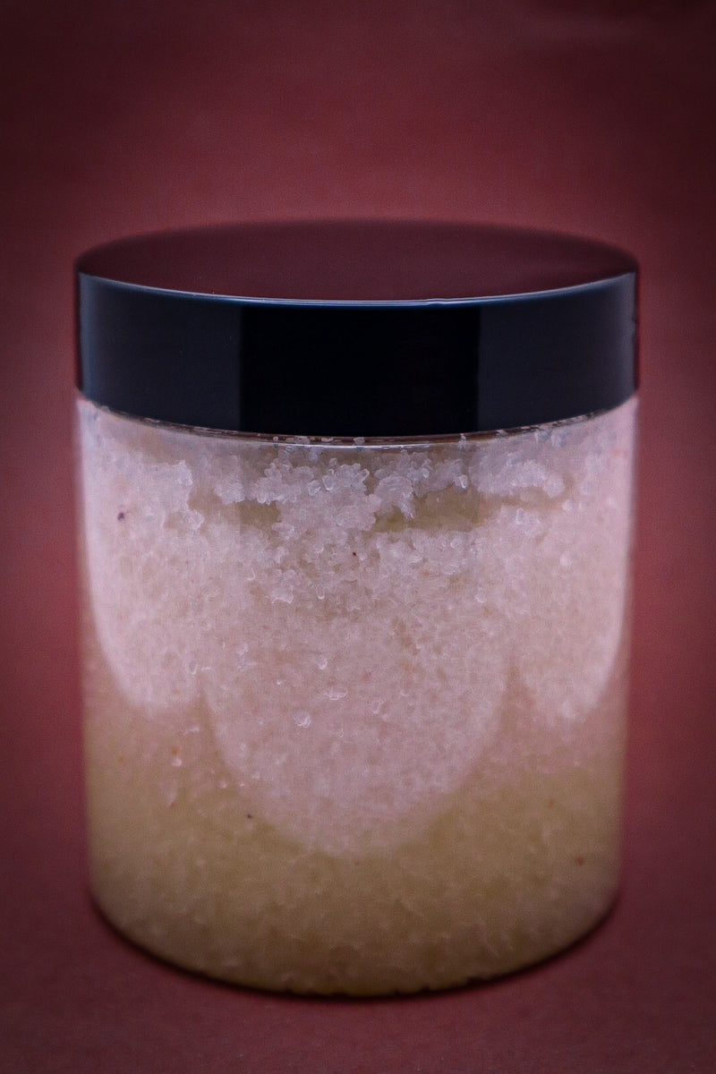 Creamy Coconut Foot Salt Scrub