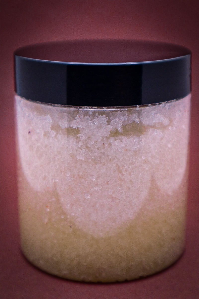 Creamy Coconut Foot Salt Scrub